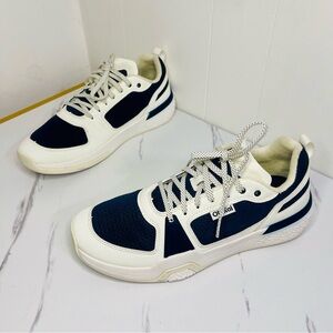 OLUKAI PICKLEBALL MEN'S SNEAKER SHOES Sz 10.5 M "ANAU" Athletic Blue White